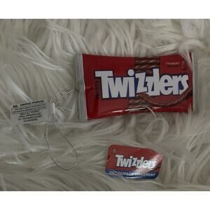 Twizzlers Decoupage Christmas Holiday Ornament